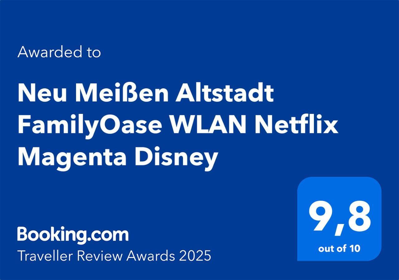 Neu Meissen Altstadt Familyoase Wlan Netflix Magenta Disney Exterior foto